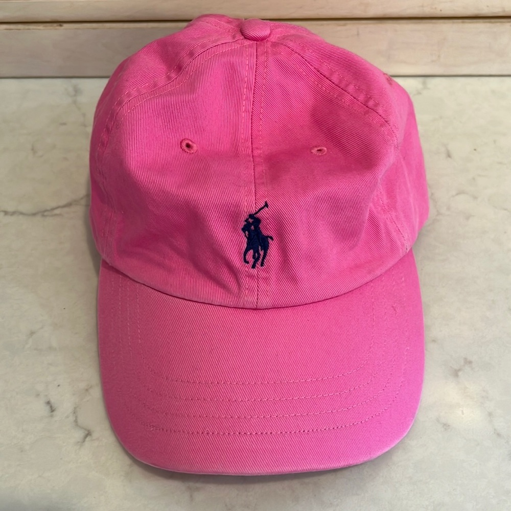 Polo by Ralph Lauren Pink Baseball Cap